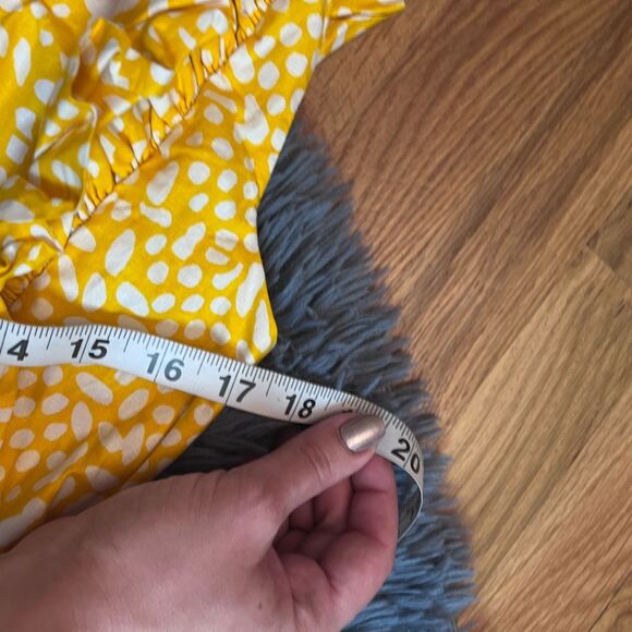 Anthropologie SIKA Marigold Ruffled Maxi Dress Size 8 P - Picture 4 of 6